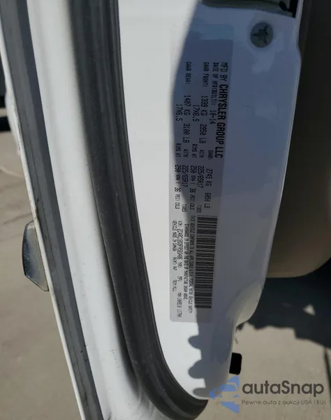 2015 Chrysler Town & Country Touring from USA, damaged, VIN 2C4RC1BG9FR583486